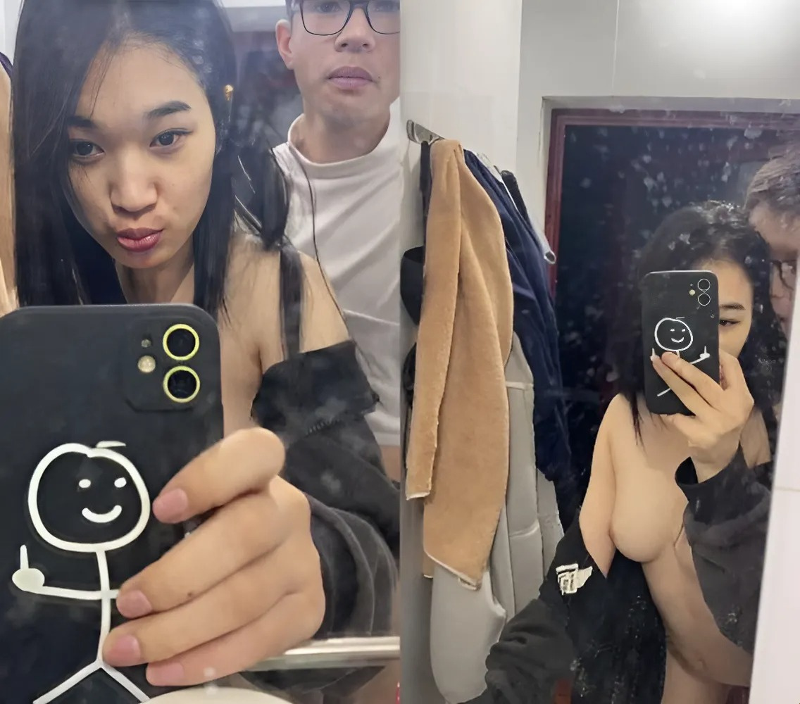 在镜子前给我狗狗，这样我就可以把它拍下来作为纪念